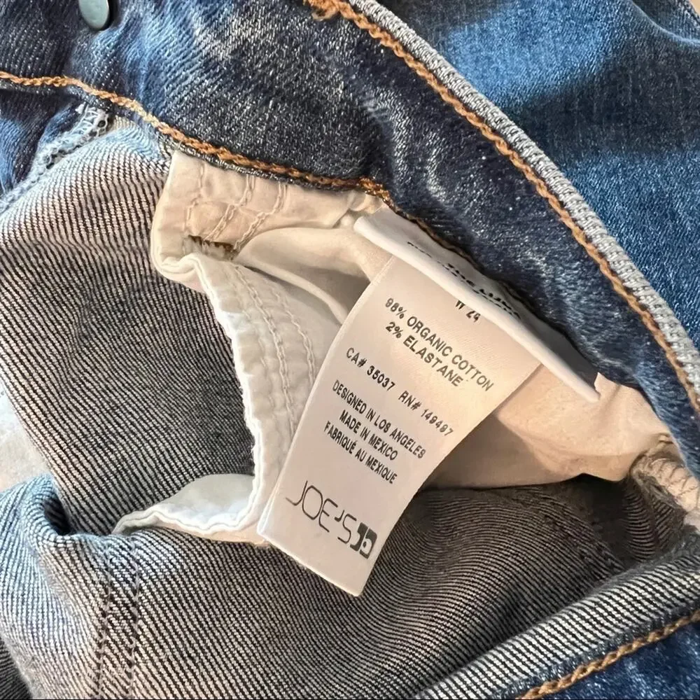 $11SALE!!! Joe's Jeans THE LUNA HIGH RISE CIGARETTE ANKLE Size 24 NWT - Picture 5 of 5